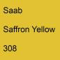 Preview: Saab, Saffron Yellow, 308.